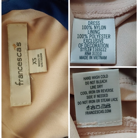 FRANCESCAS Collections Crochet Halter Dress - Picture 3 of 4